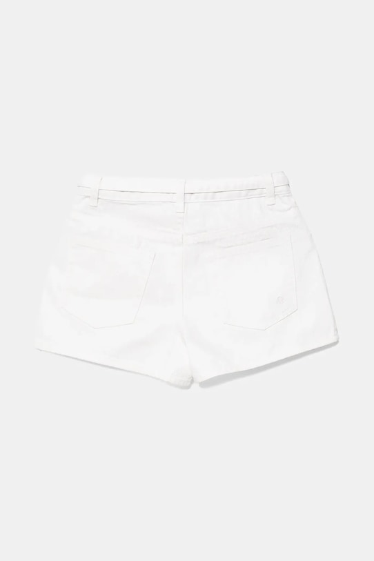 United Colors of Benetton szorty jeansowe dziecięce 4PLRC903Z.G.Seasonal biały SS25