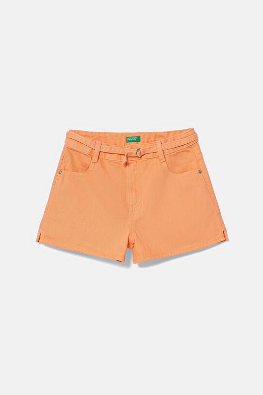 United Colors of Benetton pantaloni scurți din denim pentru copii casual portocaliu 4PLRC903Z.G.Seasonal