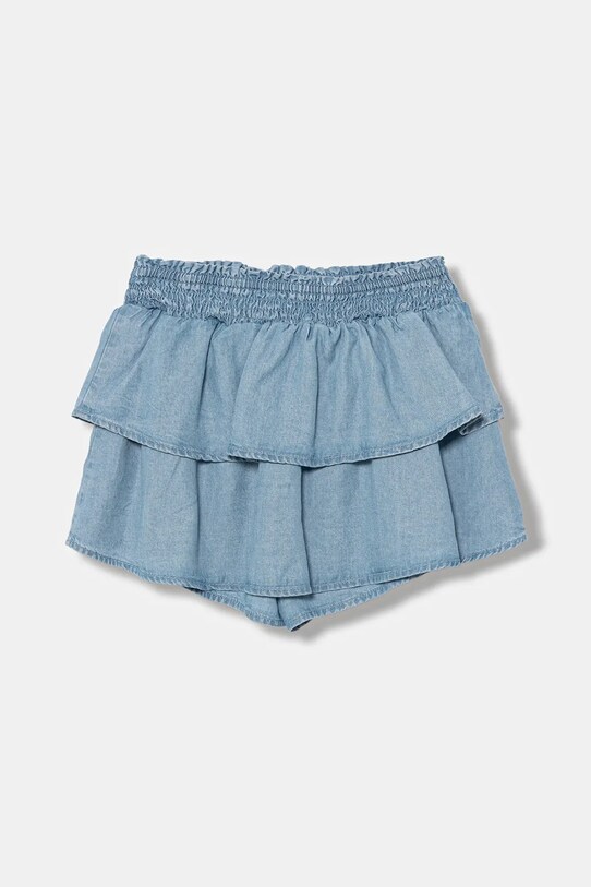 Dětské kraťasy United Colors of Benetton 4FFKC903U.G.Seasonal modrá SS25