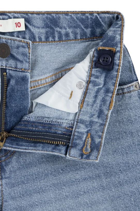 Dětské riflové kraťasy Levi's LVG 94 BAGGY SHORT 4EM221 modrá