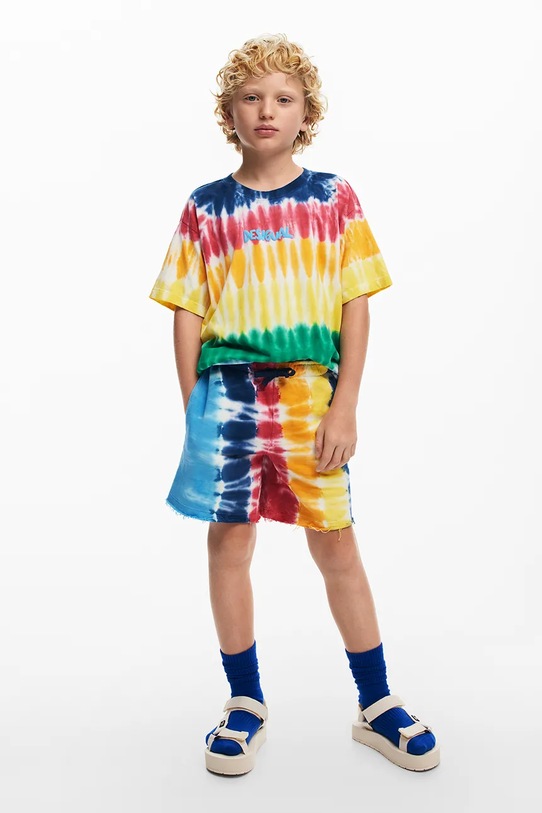 Dětské bavlněné šortky Desigual 25SBPK03