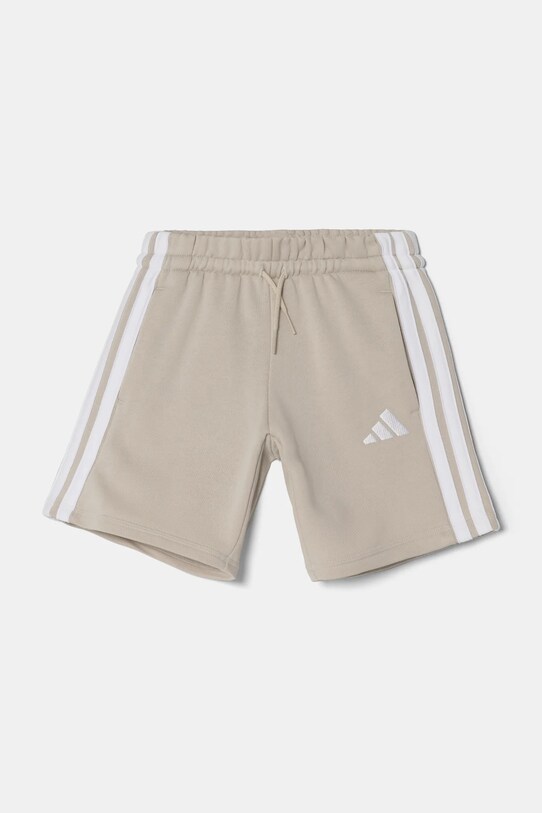 adidas pantaloni scurti copii JN8000 bej SS25