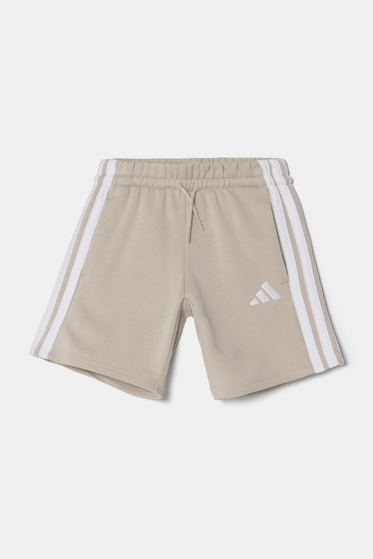 adidas szorty dziecięce JN8000 beżowy SS25