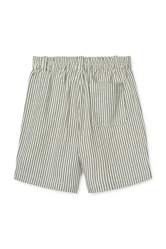 Κοριτσίστικα Παιδικό βαμβακερό σορτς Liewood Barrett Stripe Shorts LW19926 πράσινο