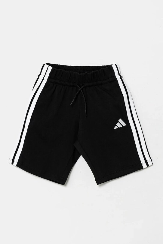 adidas pantaloni scurți din bumbac pentru copii JE0310 negru SS25