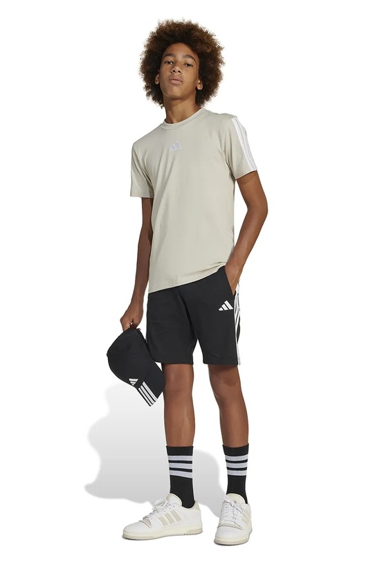 Дитячі бавовняні шорти adidas JE0310