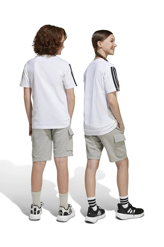 adidas szorty dziecięce JE3973 szary