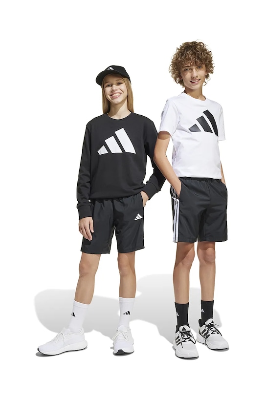 adidas pantaloni scurți copii sport negru JD8189