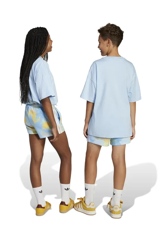 adidas Originals szorty dziecięce JD2943 niebieski SS25