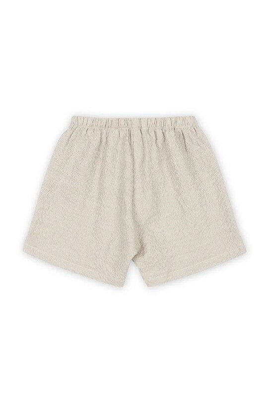 Detské krátke nohavice Konges Sløjd ELLIOT SHORTS GOTS KS102291 sivá SS25