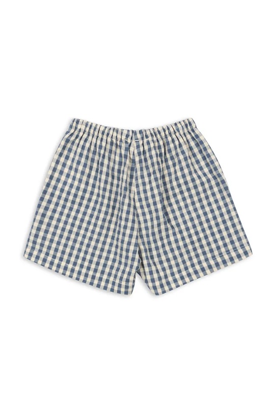 Detské bavlnené šortky Konges Sløjd KIM SHORTS GOTS KS102303 modrá SS25