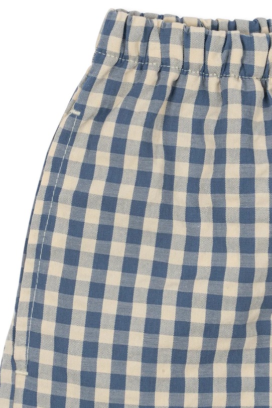 Chlapec Detské bavlnené šortky Konges Sløjd KIM SHORTS GOTS KS102303 modrá