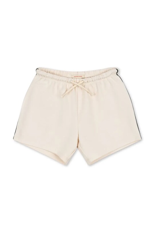 Дитячі бавовняні шорти Konges Sløjd FLORIAN SHORTS GOTS KS102413 бежевий SS25