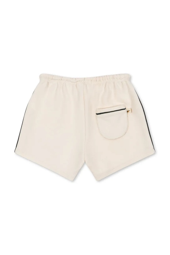 Băieți Konges Sløjd pantaloni scurți din bumbac pentru copii FLORIAN SHORTS GOTS KS102413 bej