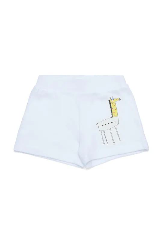 Krátke nohavice pre bábätká Marni MP171B SHORTS pletenina biela M01388