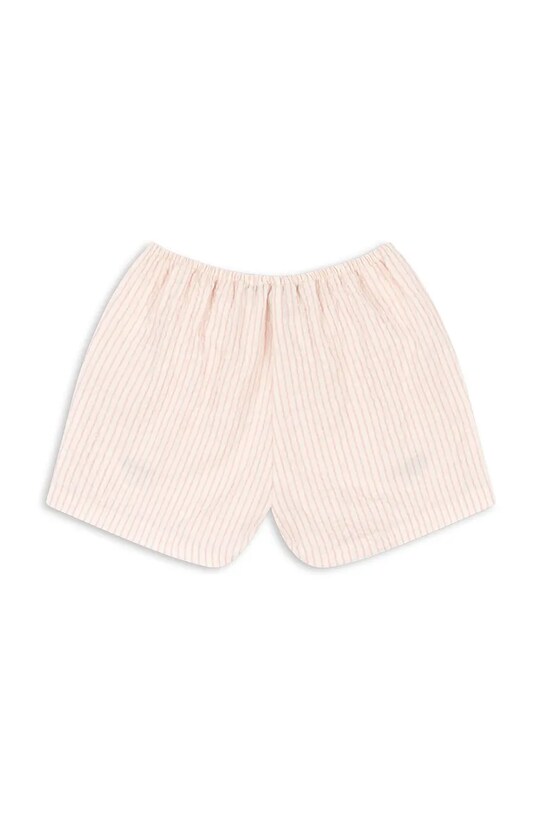 Σορτς Konges Sløjd ELLIE FRILL SHORTS GOTS KS103163 μπεζ SS25