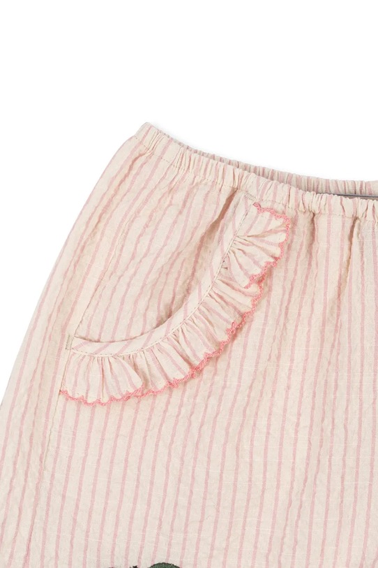 Αγορίστικα Σορτς Konges Sløjd ELLIE FRILL SHORTS GOTS KS103163 μπεζ