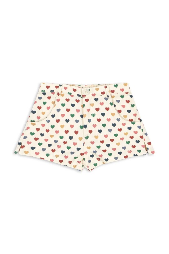 Konges Sløjd pantaloncini FRANKIE MINI SHORTS GOTS casual beige KS103183