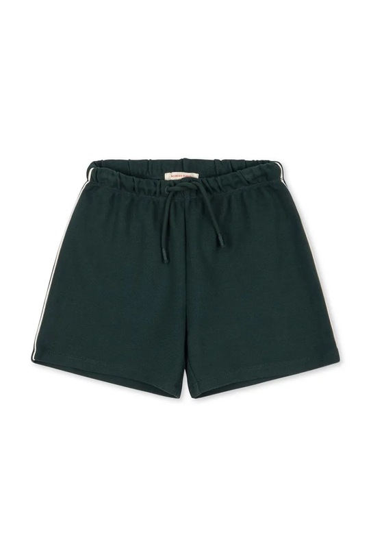 Konges Sløjd pantaloni scurți FLORIAN SHORTS GOTS panza verde KS103305