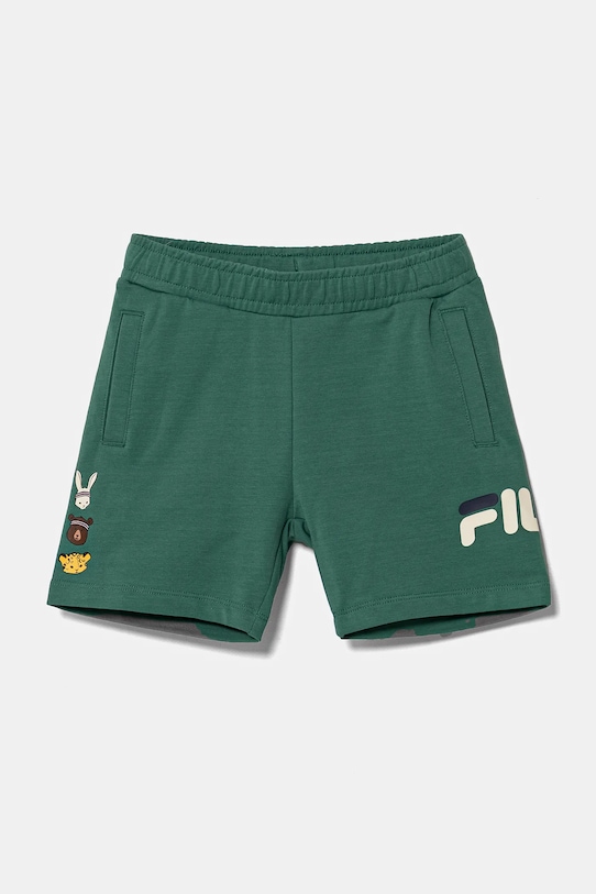 Fila pantaloni scurti copii LOBEZ sport verde FAK0396