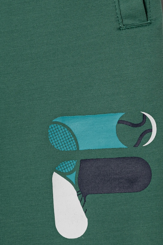 Băieți Fila pantaloni scurti copii LISINE FAK0409 verde