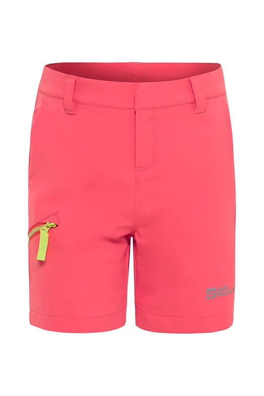Detské krátke nohavice Jack Wolfskin TURBULENCE SHORTS K A63685.116.152 ružová SS25