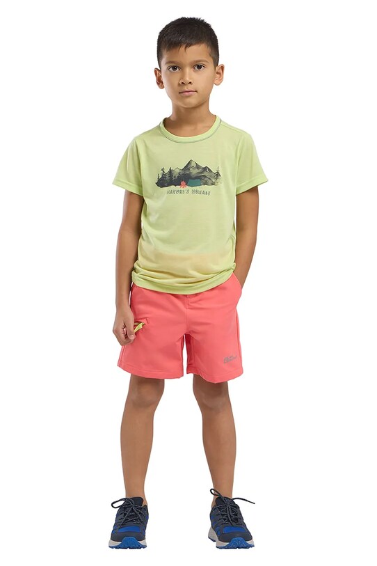 Detské krátke nohavice Jack Wolfskin TURBULENCE SHORTS K A63685.116.152