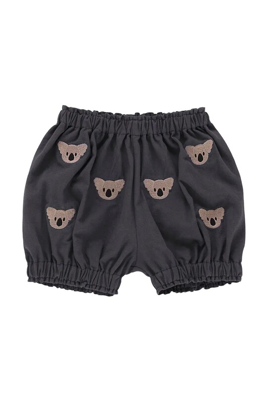 Βρεφικό βαμβακερό σορτς Donsje Carson Bloomers Koalas βαμβάκι γκρί 3029804