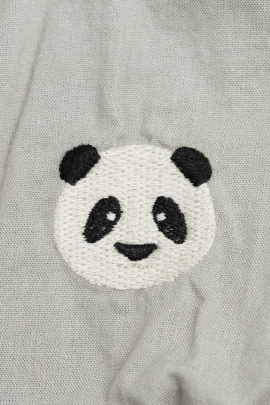 Αγορίστικα Βρεφικό βαμβακερό σορτς Donsje Carson Bloomers Pandas 3029805 γκρί