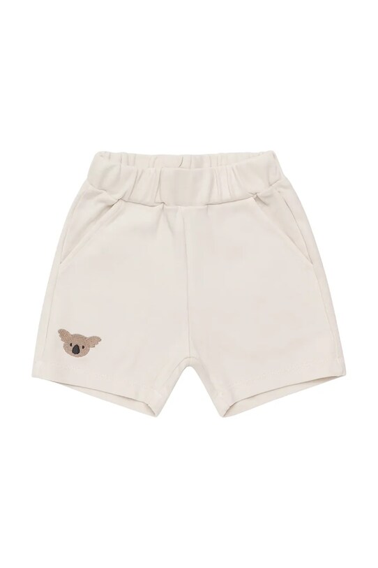 Βρεφικό βαμβακερό σορτς Donsje Ithri Shorts Koala 4096002.68.92 λευκό SS25