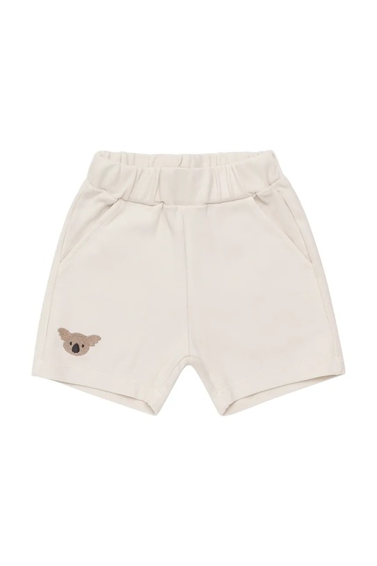 Donsje pantaloni scurți din bumbac pentru copii Ithri Shorts Koala 4096002.98.128 alb SS25