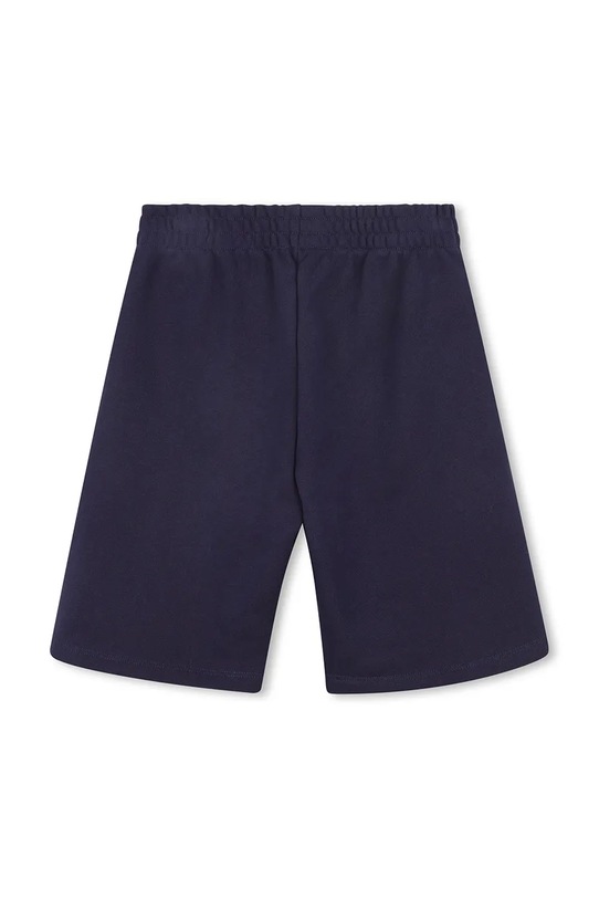 Detské bavlnené šortky Kenzo Kids K61181.162 tmavomodrá SS25