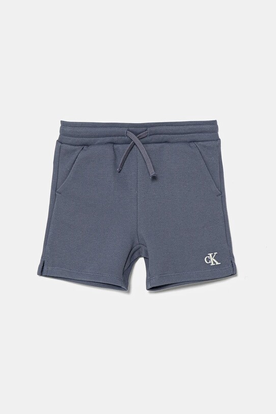 Παιδικό σορτς Calvin Klein Jeans casual γκρί IN0IN00318.PPYA