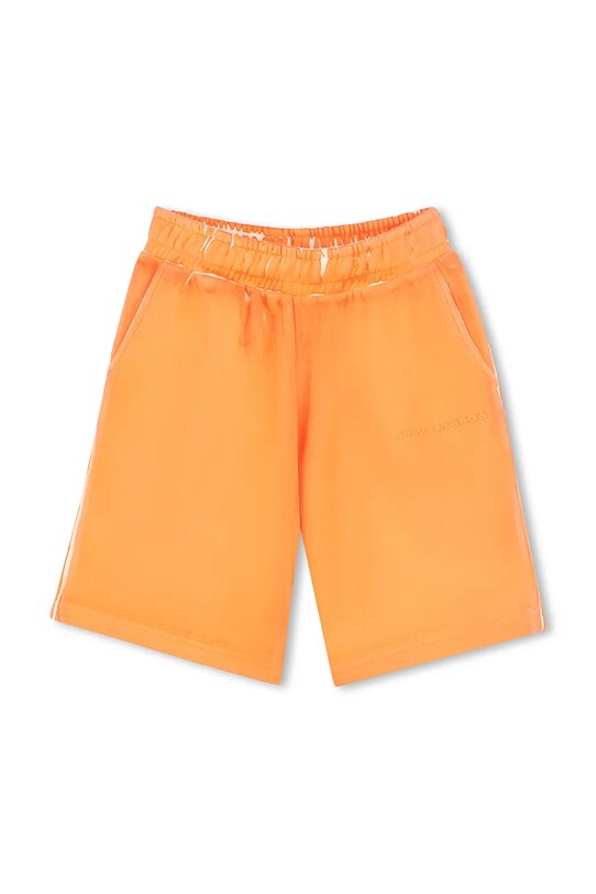 Детские хлопковые шорты Marc Jacobs хлопок оранжевый W60478.156