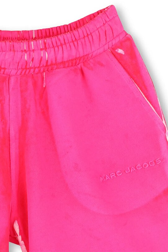Хлопчик Дитячі бавовняні шорти Marc Jacobs W60478.156 рожевий