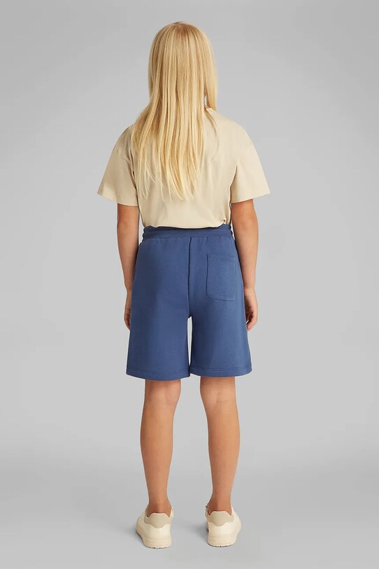 Παιδικό σορτς Calvin Klein Jeans σκούρο μπλε IU0IU00704.104.116.PPYA