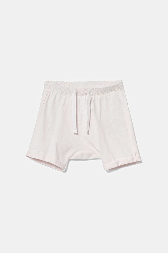Dětské bavlněné šortky United Colors of Benetton 3MI5A900H.W.Seasonal růžová SS25