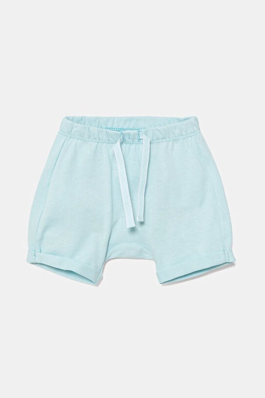 Detské bavlnené šortky United Colors of Benetton bavlna modrá 3MI5A900H.W.Seasonal