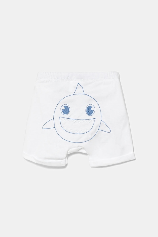 United Colors of Benetton szorty bawełniane niemowlęce 3MI5A900H.W.Seasonal niebieski SS25