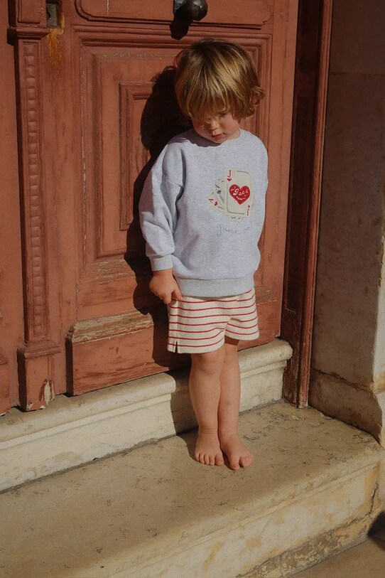 Konges Sløjd szorty bawełniane dziecięce RHW X KS LARGO SHORTS GOTS KS103607