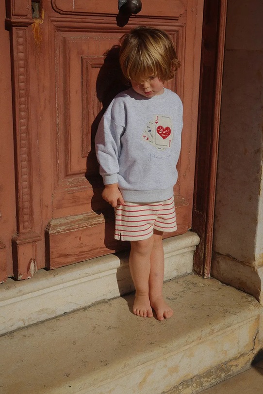 Konges Sløjd pantaloni scurți din bumbac pentru copii RHW X KS LARGO SHORTS GOTS KS103607