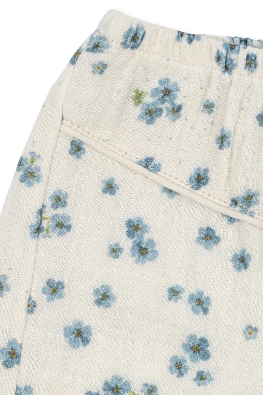 Konges Sløjd pantaloni scurți din bumbac pentru copii RHW X KS MIOBLU SHORTIE GOTS bej KS103616