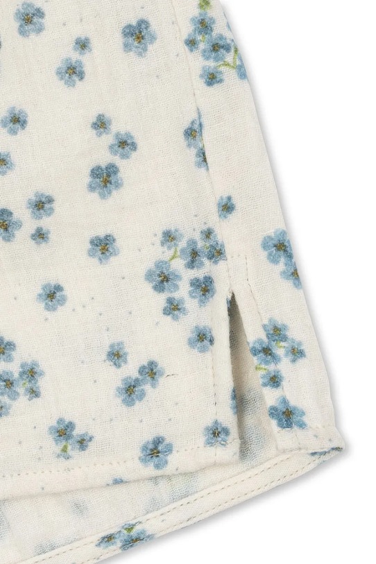 Konges Sløjd pantaloni scurți din bumbac pentru copii RHW X KS MIOBLU SHORTIE GOTS KS103616 bej