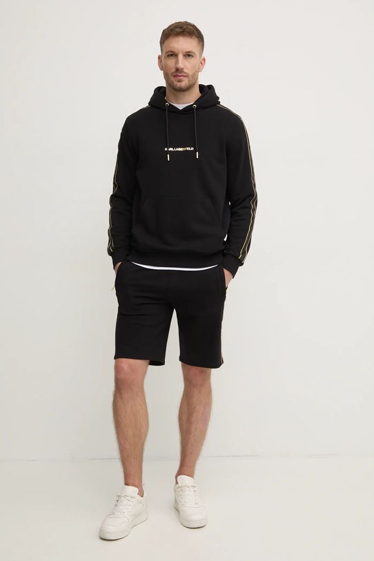 Karl Lagerfeld rövidnadrág 705468.551900 fekete SS25