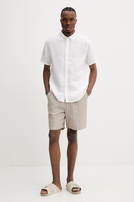 Les Deux vászon rövidnadrág LDM511060 bézs SS25