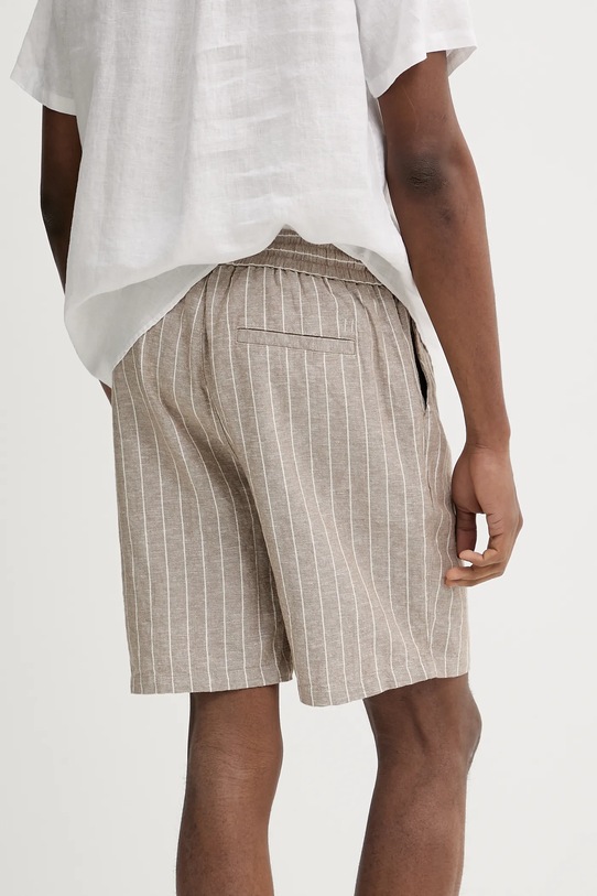 Ruházat Les Deux vászon rövidnadrág LDM511060 bézs