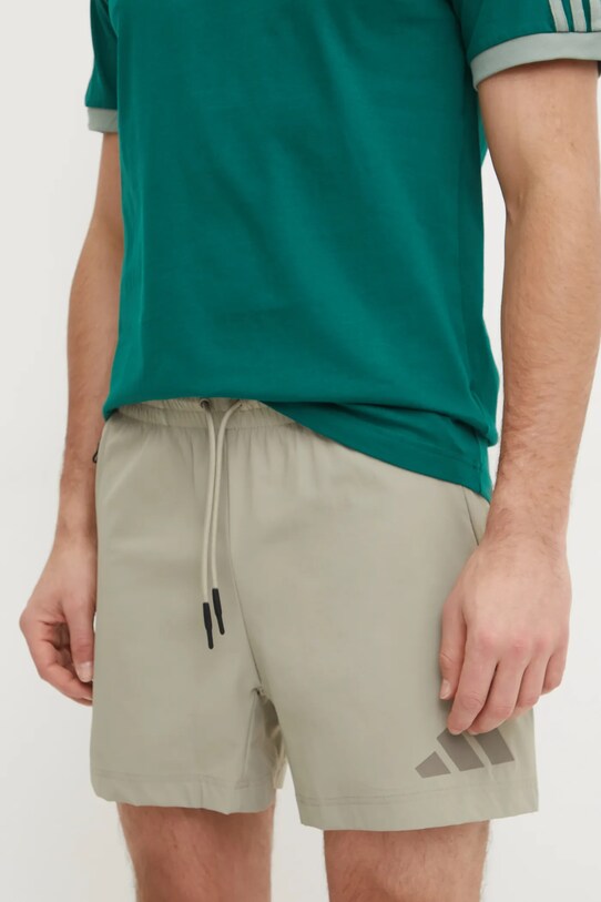 adidas pantaloni scurți Z.N.E. panza verde JN9024
