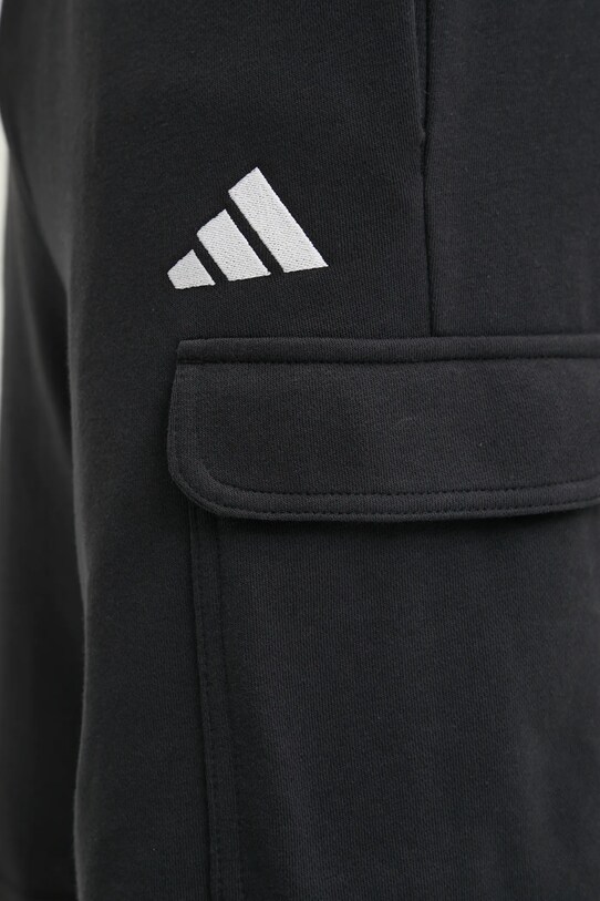 adidas pantaloni scurti Feelcozy negru JE6291