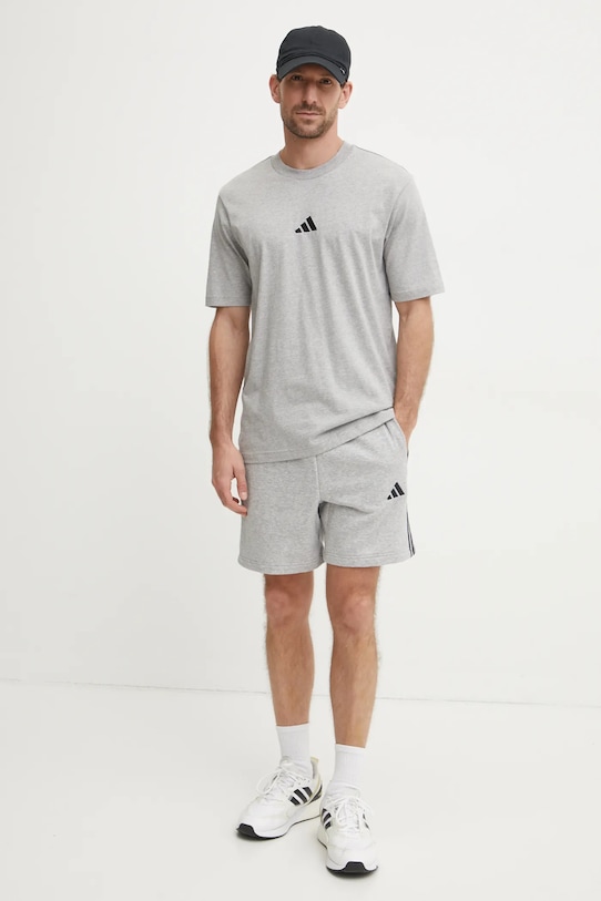 Σορτς adidas Essentials JE6419 γκρί SS25