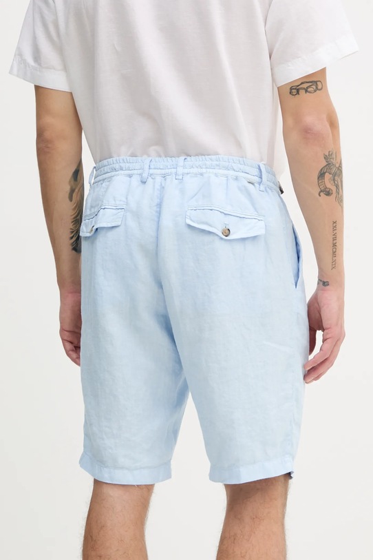 Одяг Лляні шорти Paul&Shark 25414037 блакитний